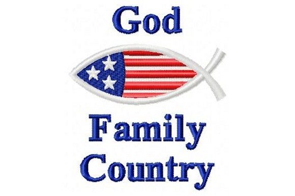 God Family Country