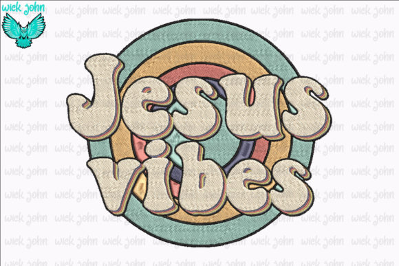 Jesus Vibes Retro Vintage Christian