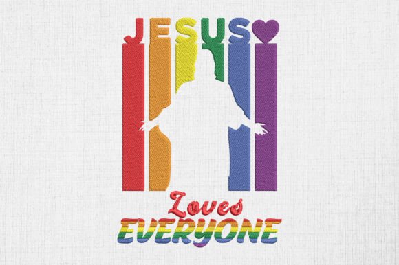 LGBT Gay Rights Jesus Loves Everyone